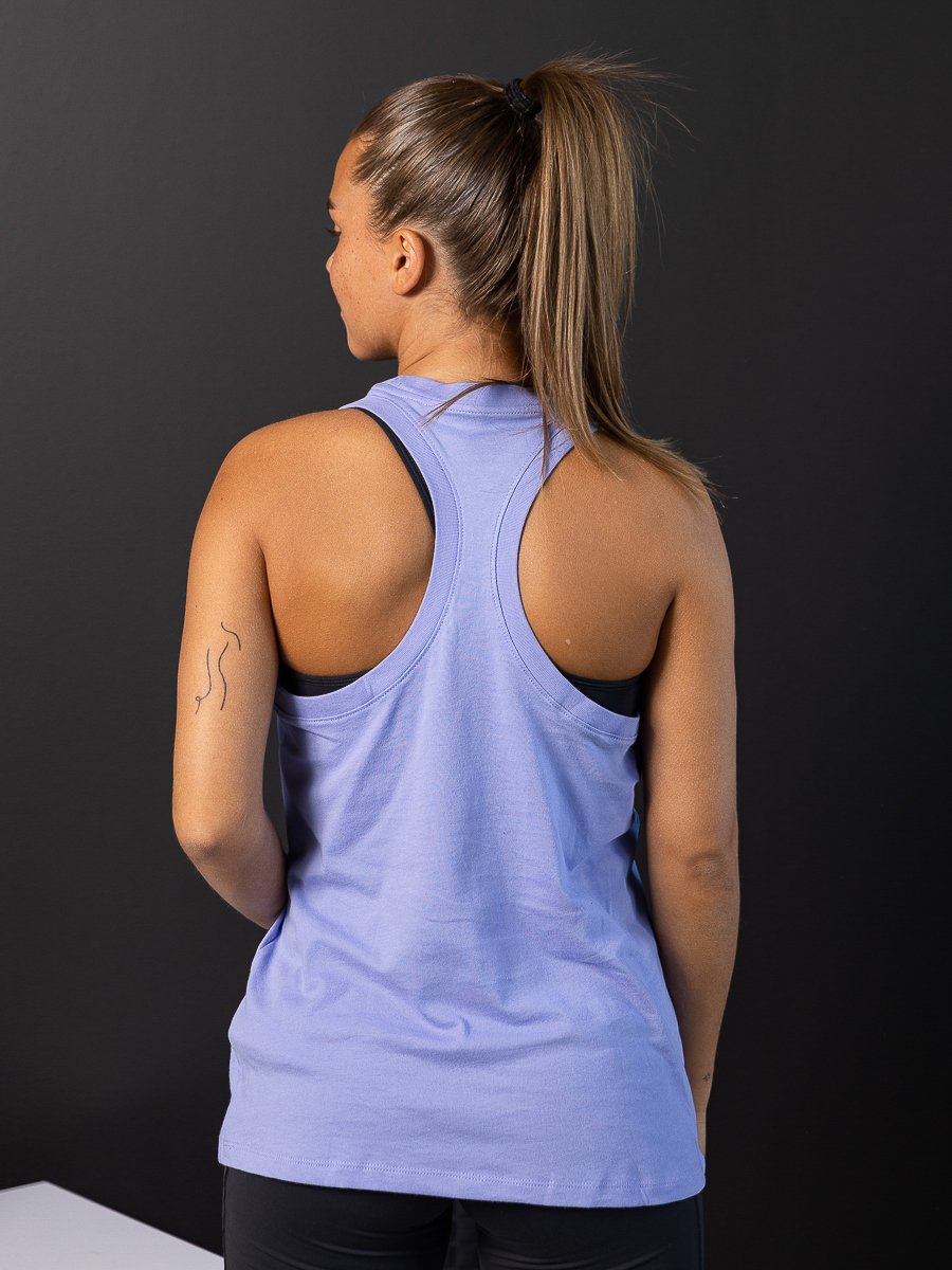 Nike One Dri-Fit Hook Tank Light Thistle