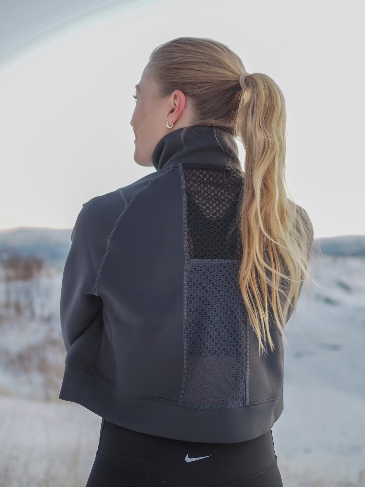 Nike Dri-Fit Haze Top Femme Black