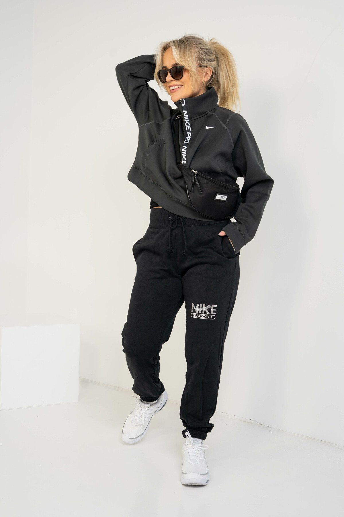 Nike Dri-Fit Haze Top Femme Black