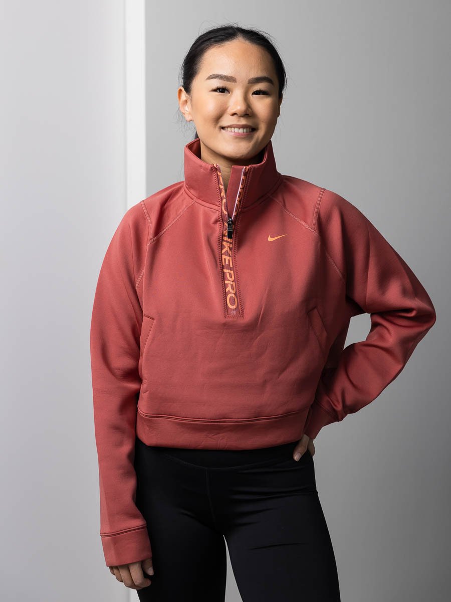 Nike Dri-Fit Haze Top Femme Red