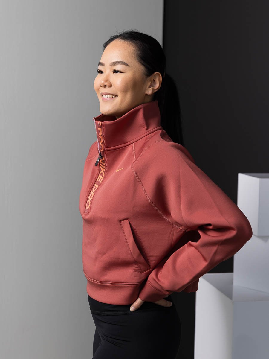 Nike Dri-Fit Haze Top Femme Red