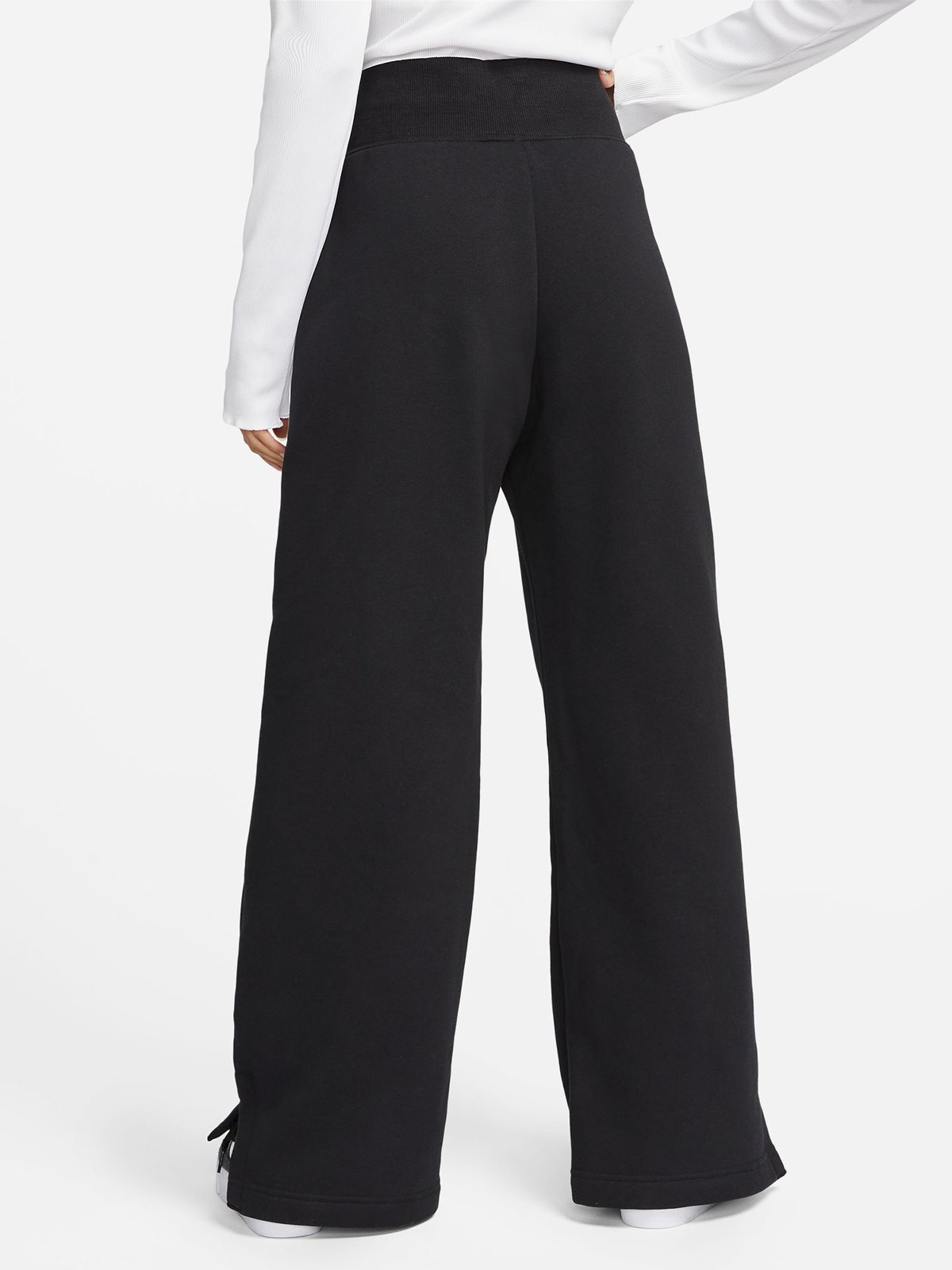 Nike Phoenix High-Rise Wide Pant Black