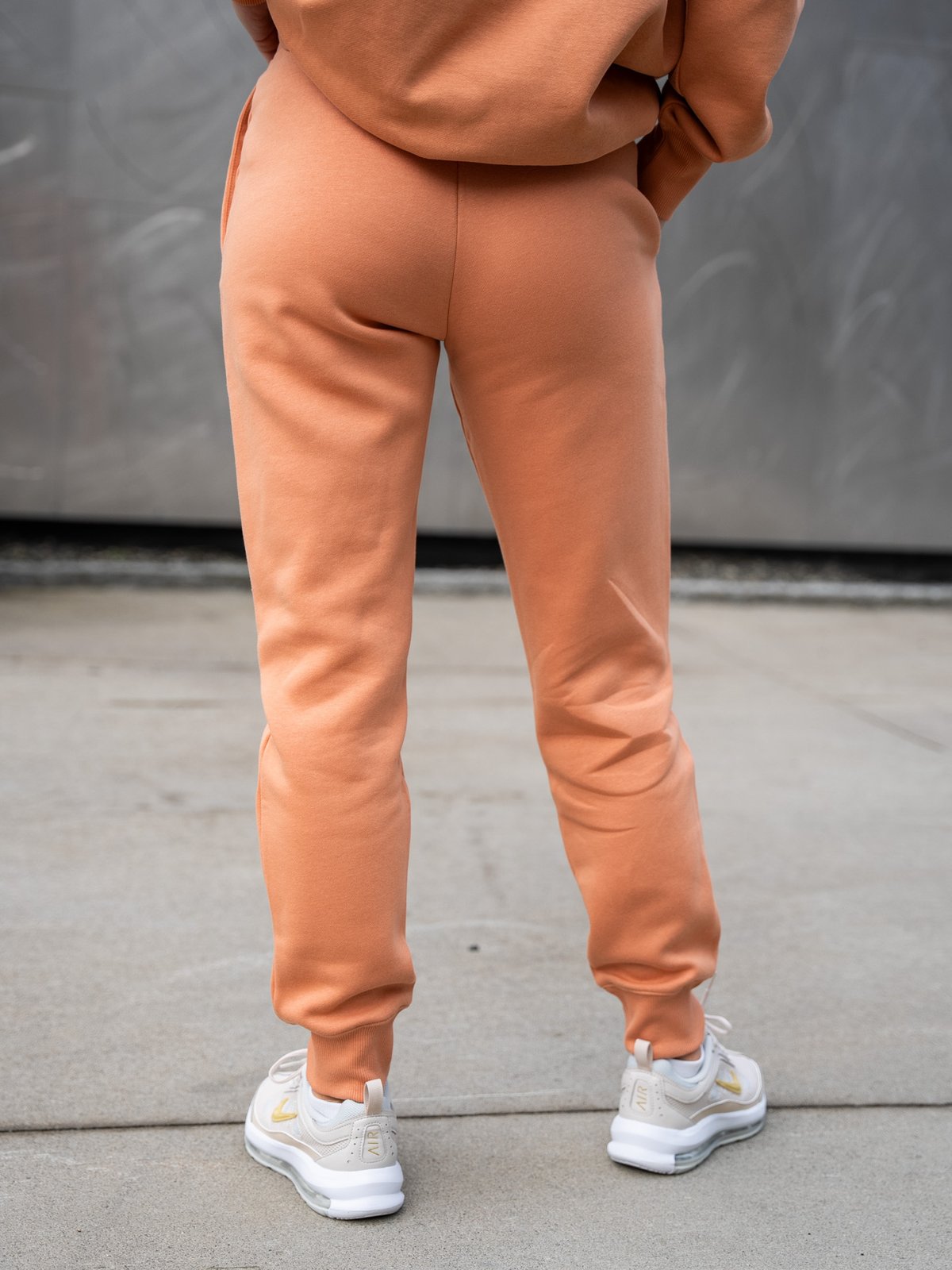 Nike Phoenix High Waist Pant Amber brown/blanc cassé