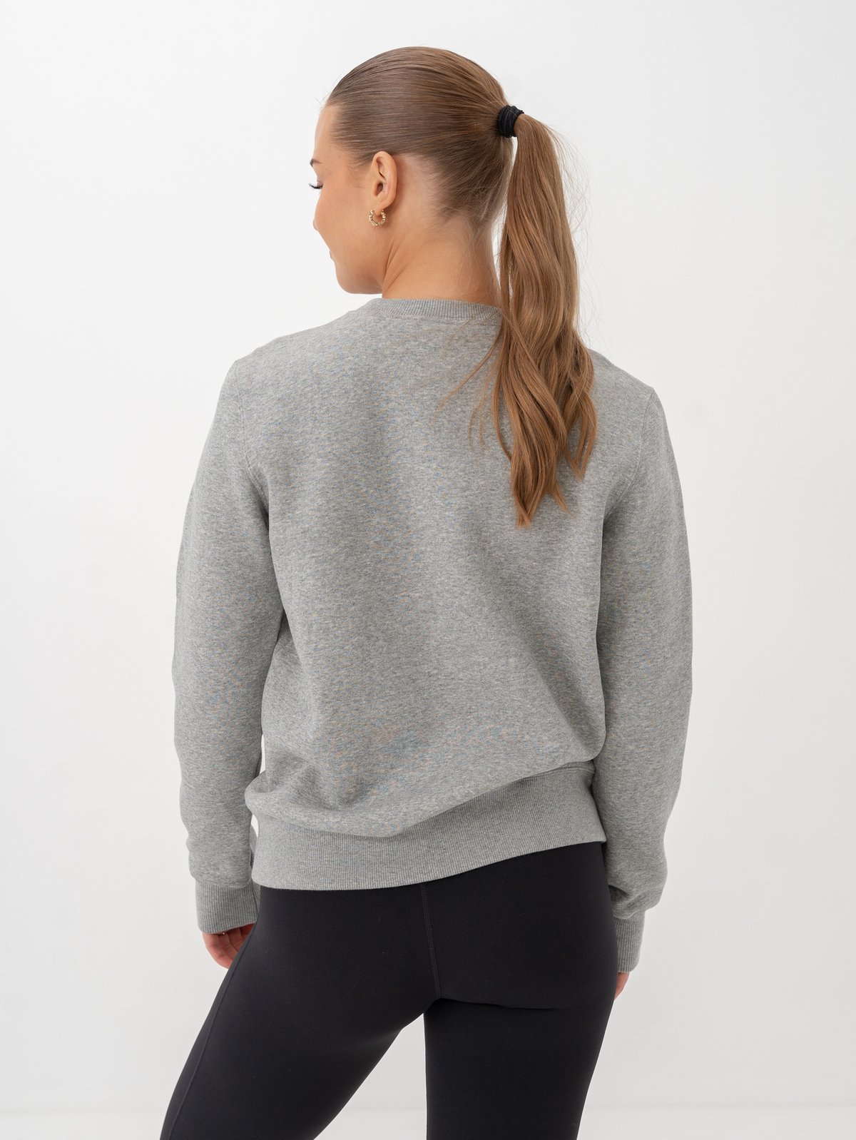 Nike Pheonix Fleece Standard Crew Dark Grey Heather / Sail