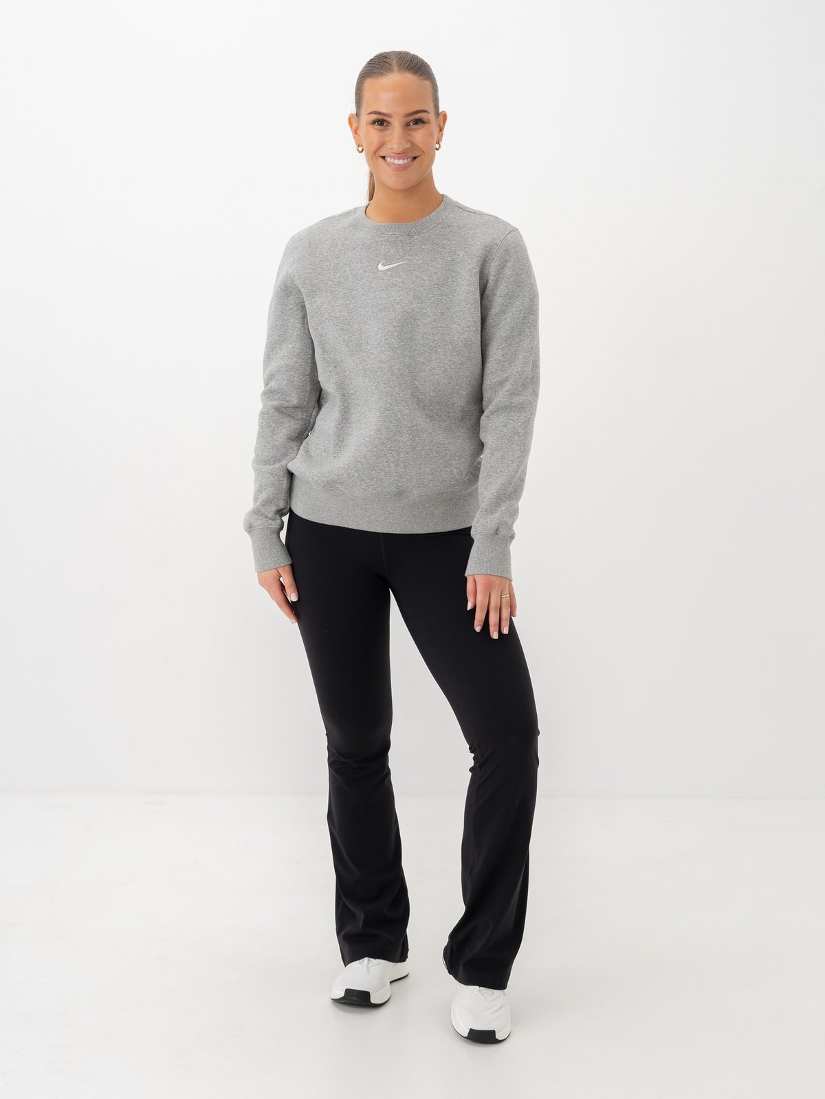 Nike Pheonix Fleece Standard Crew Dark Grey Heather / Sail