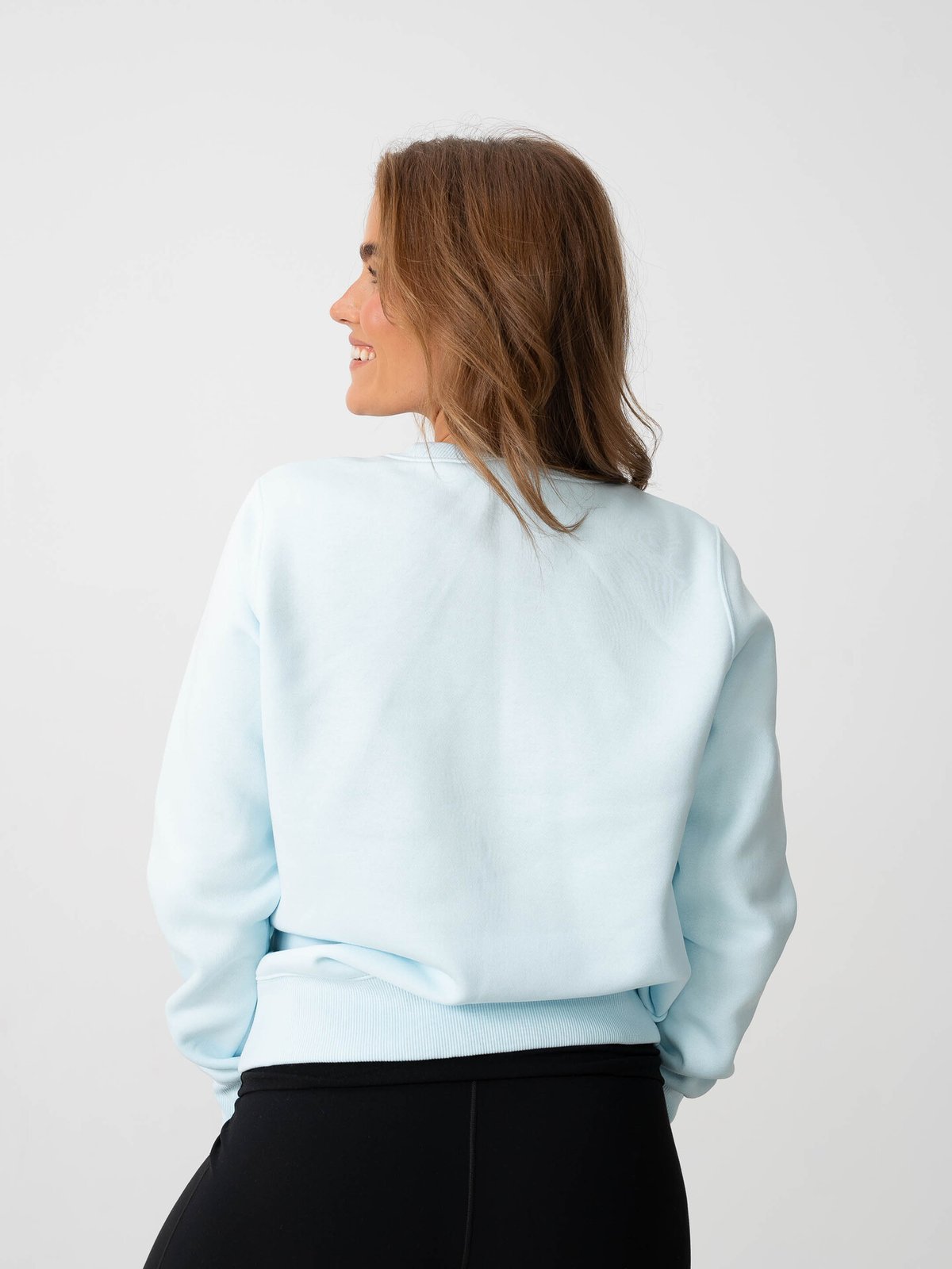 Nike Pheonix Fleece Standard Crew Glacier Blue/Sail