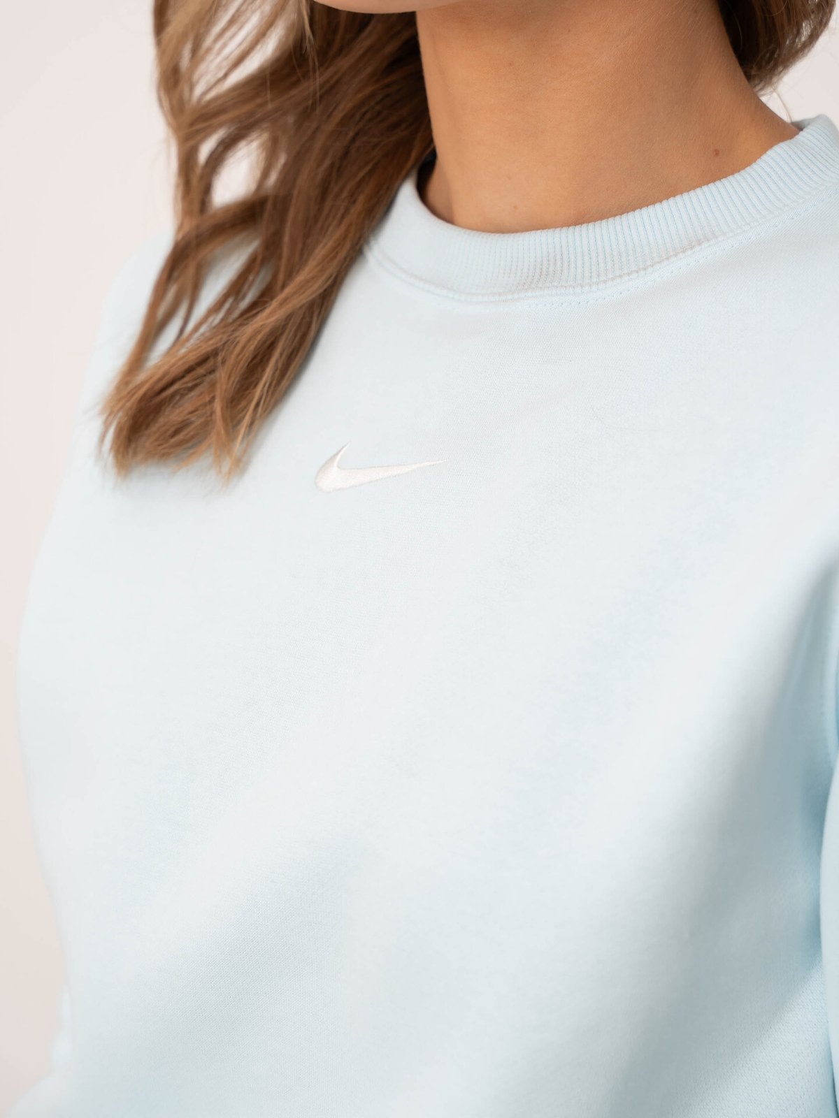 Nike Pheonix Fleece Standard Crew Glacier Blue/Sail
