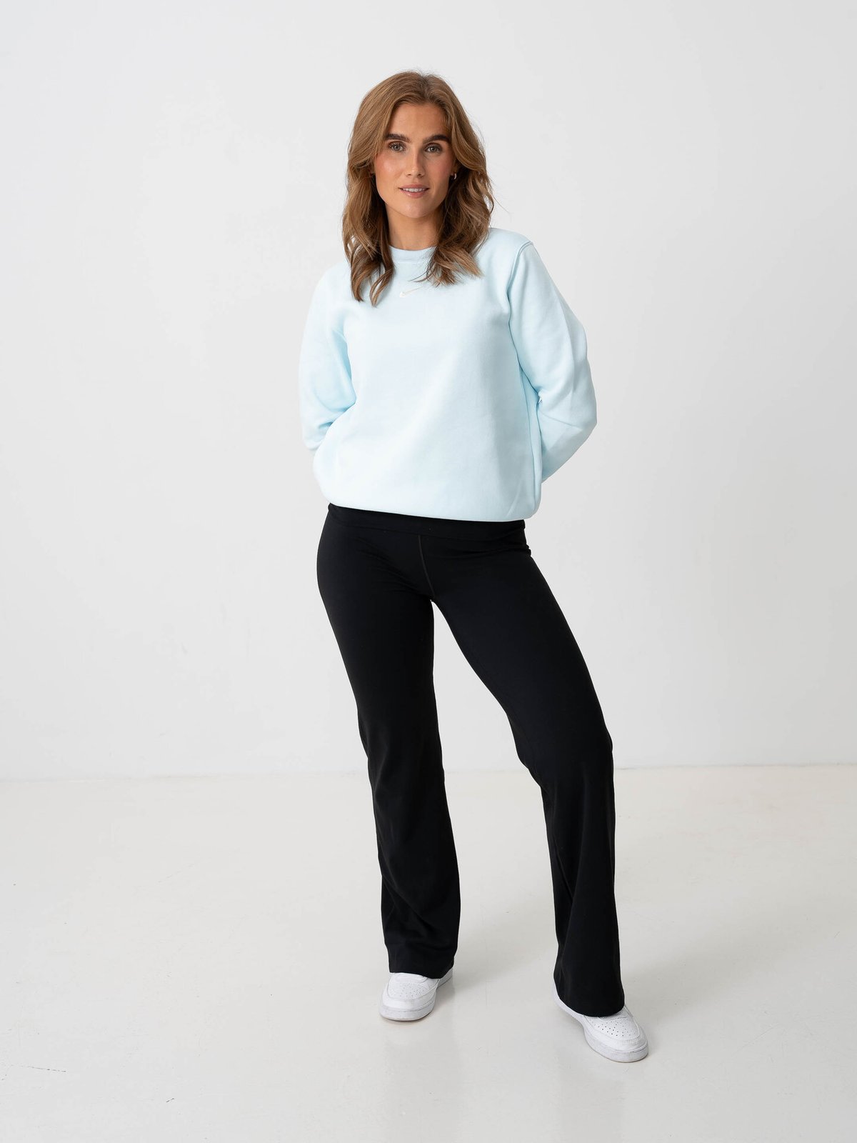 Nike Pheonix Fleece Standard Crew Glacier Blue/Sail