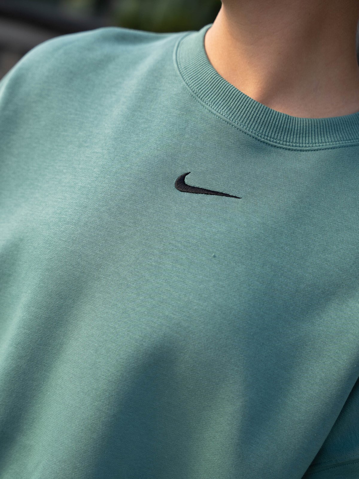 Nike Pheonix Fleece Over-Oversized Crew Bicoastal / Black