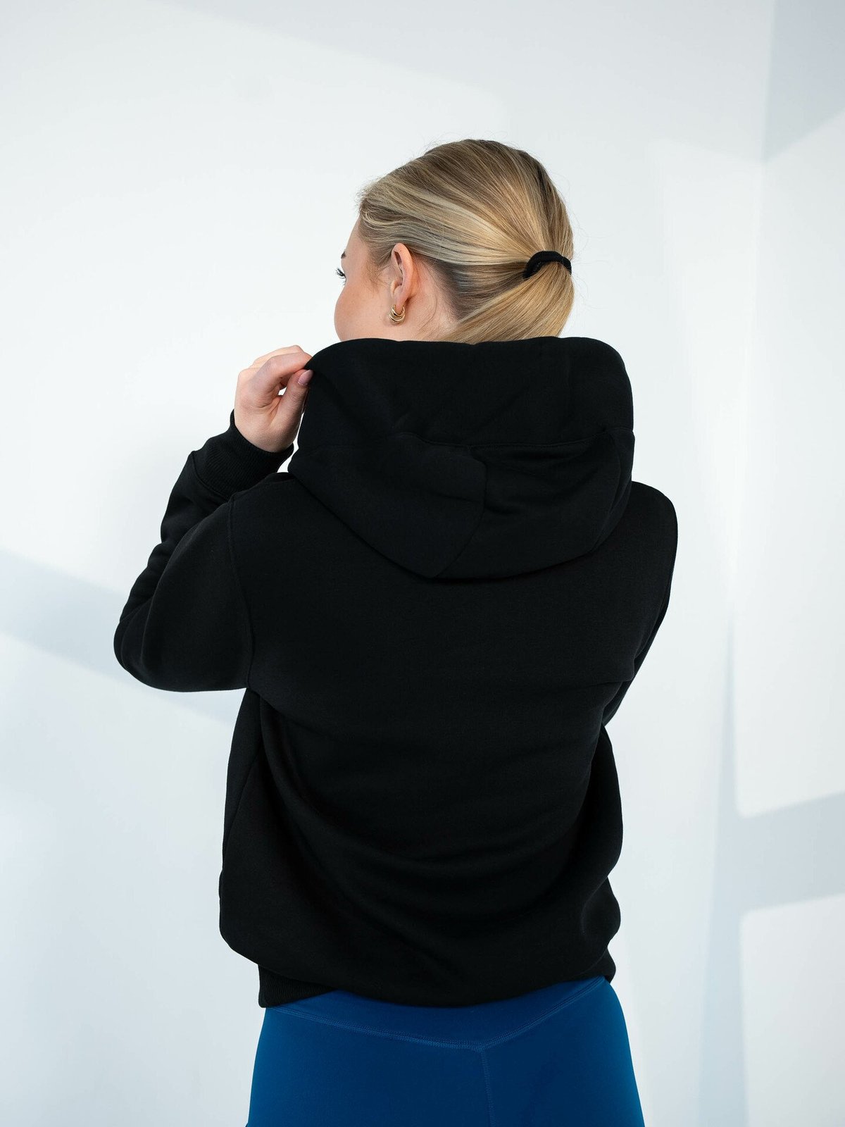 Nike Pheonix Fleece Std Hoodie Black