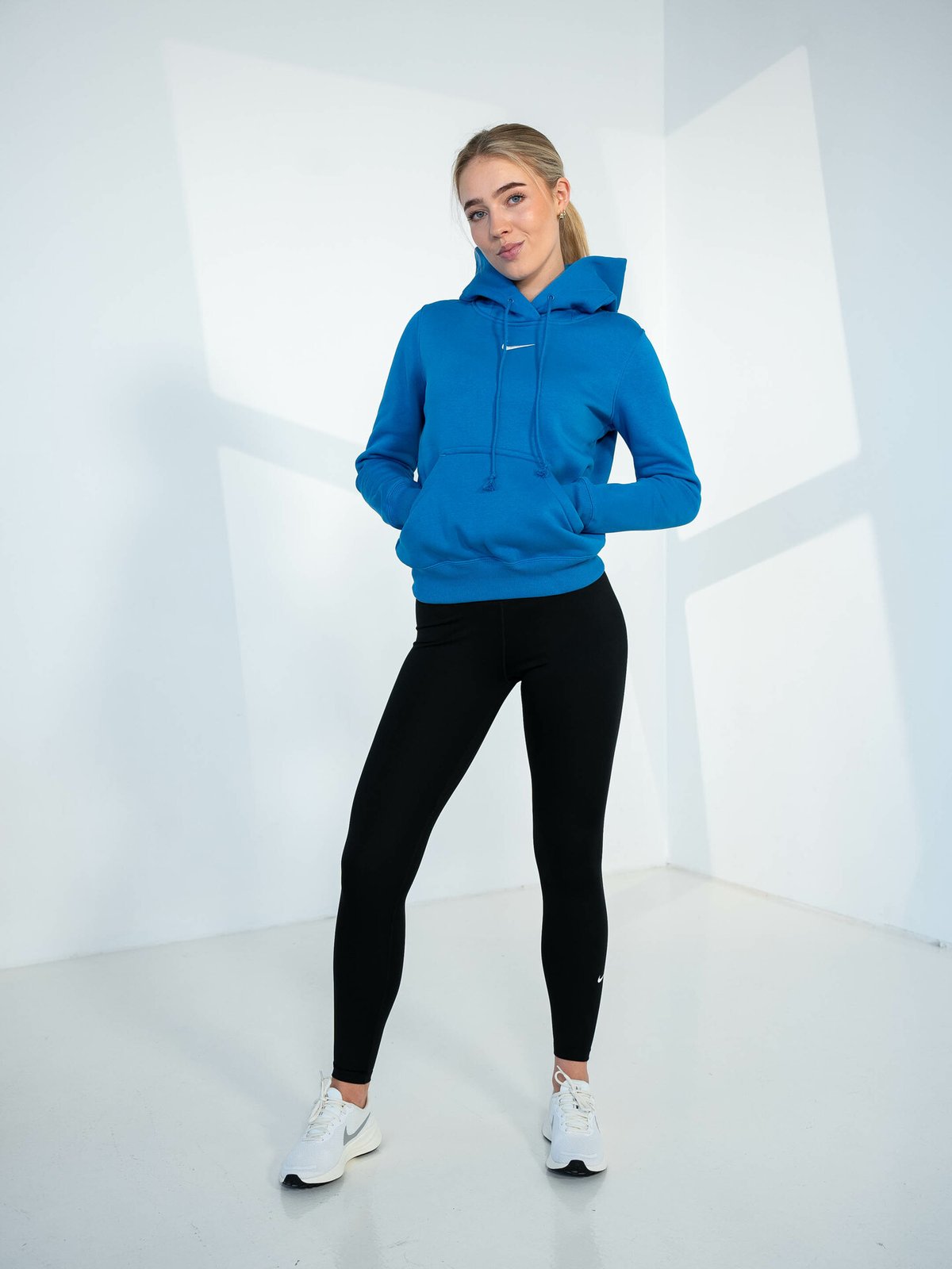 Nike Pheonix Fleece Std Hoodie Star Blue / Sail