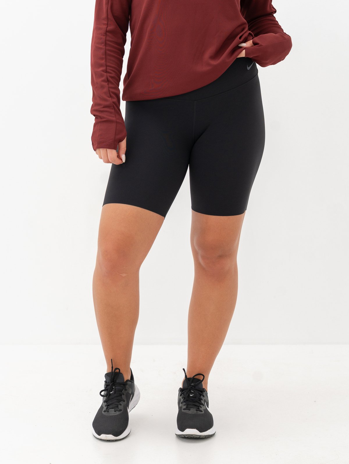 Nike Dri-Fit Zenvy High-Rise 8" Shorts Black