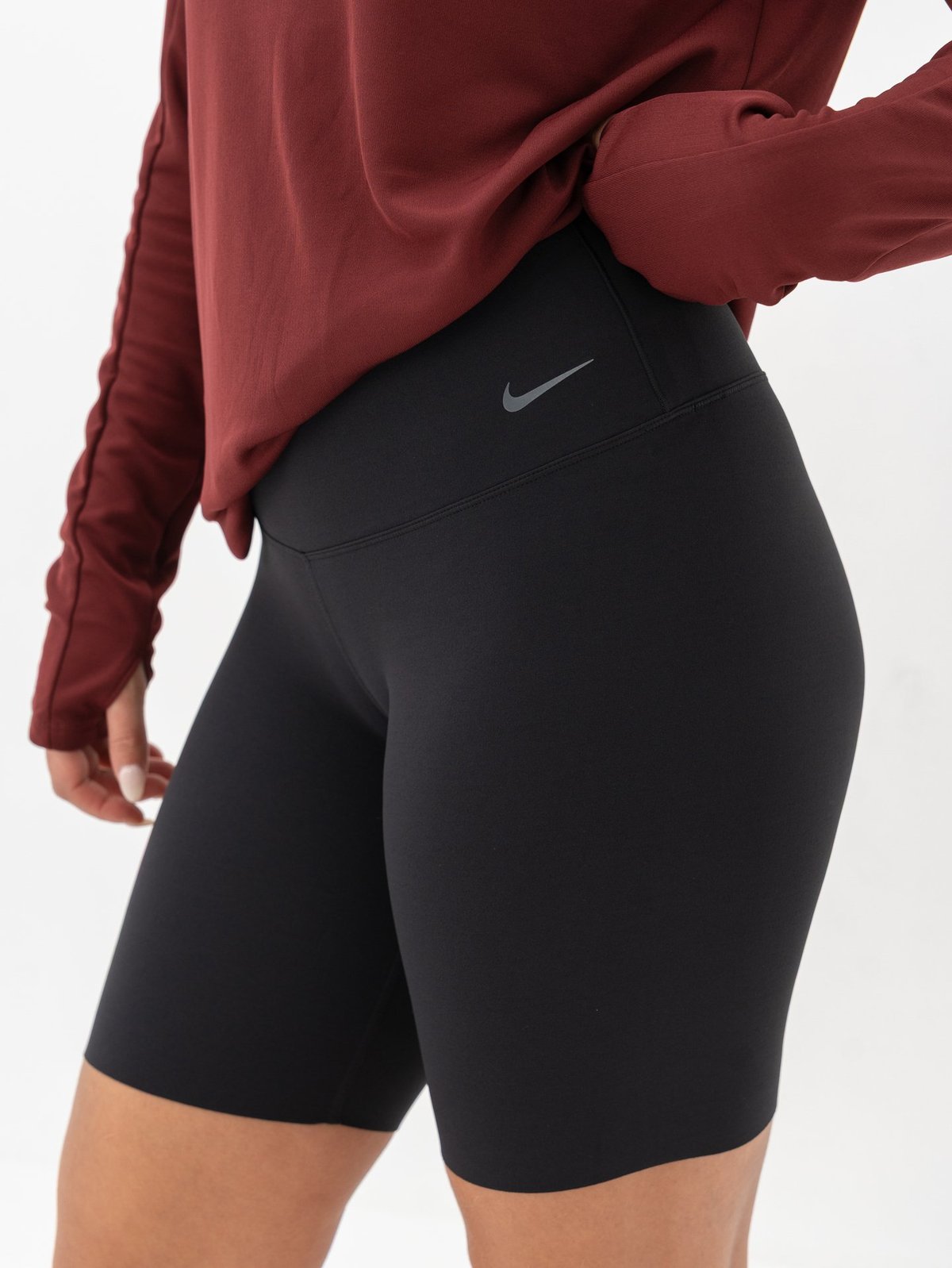 Nike Dri-Fit Zenvy High-Rise 8" Shorts Black
