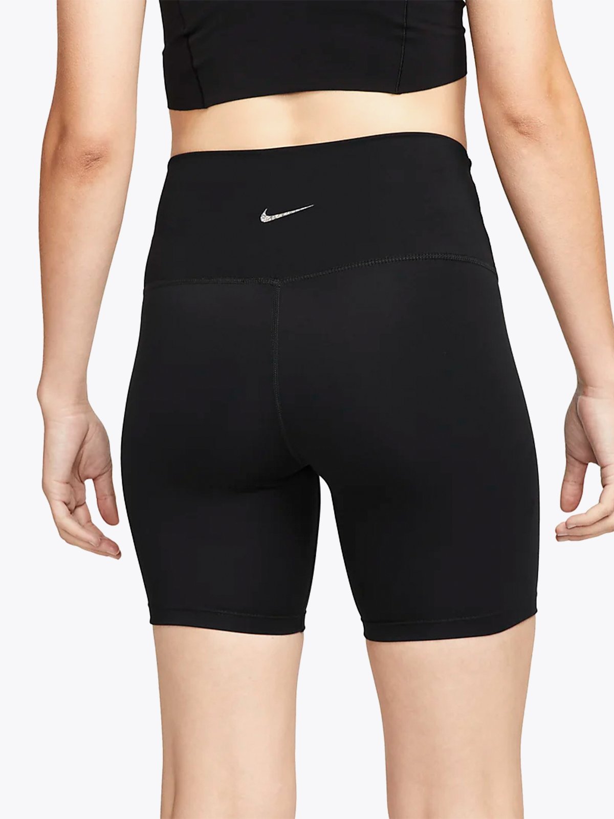 Nike Yoga Dri-Fit High-Rise 7In Shorts Black / Iron Grey