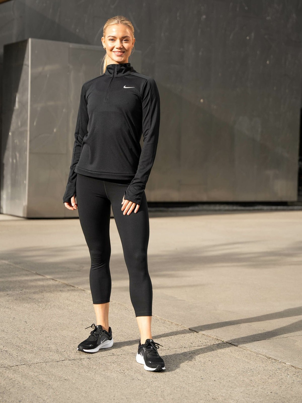 Nike Dri-Fit Pacer Half-Zip Black