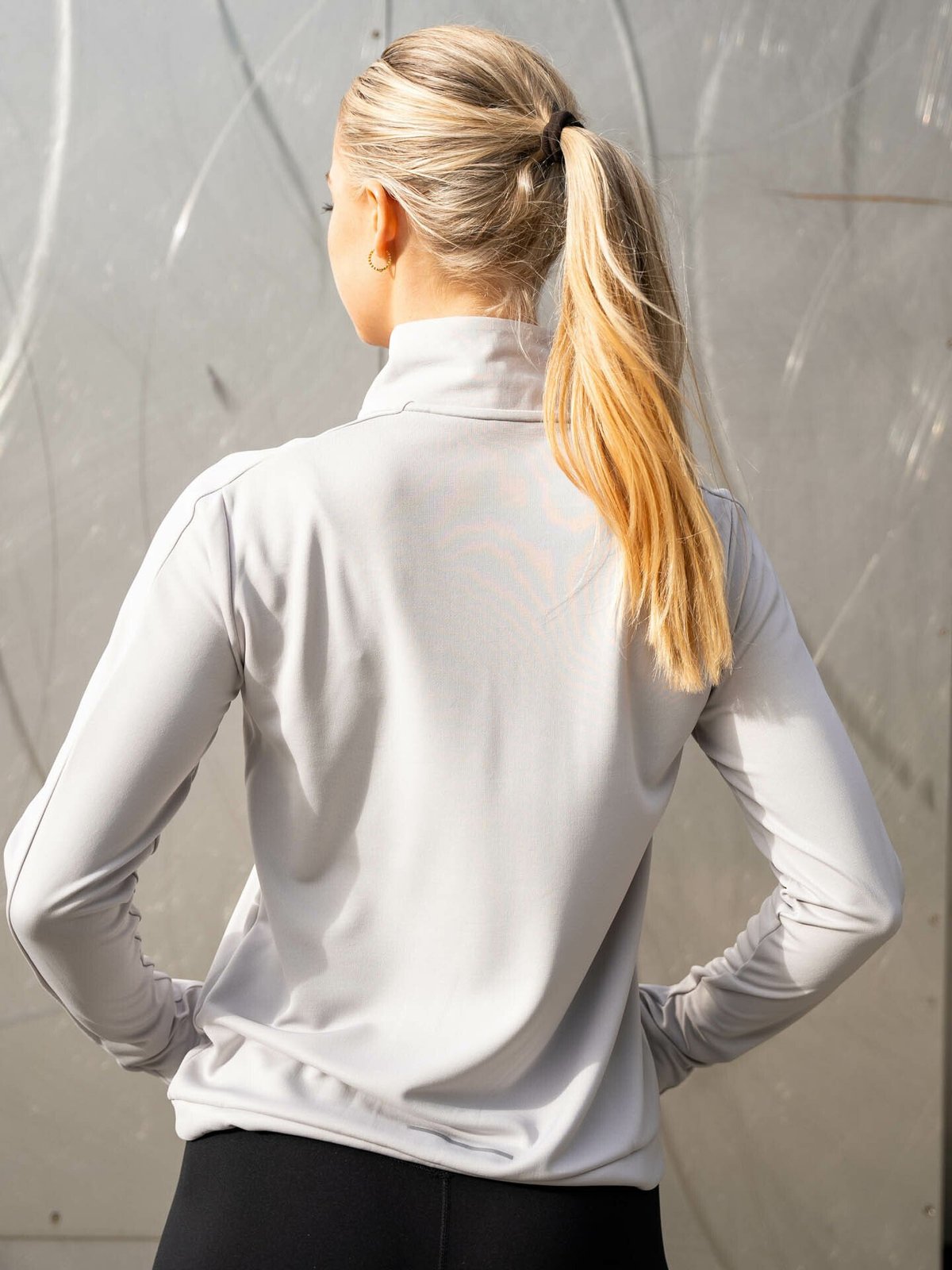 Nike Dri-Fit Pacer Half-Zip Light Iron Ore