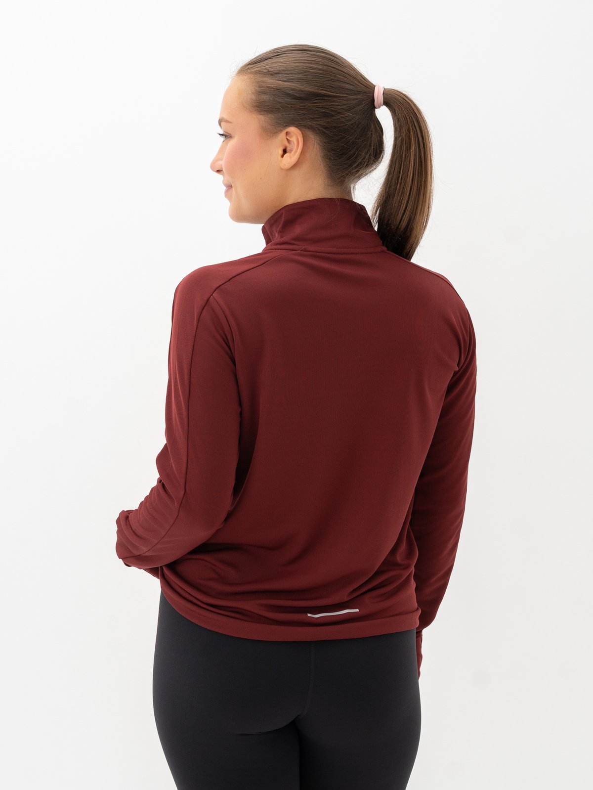 Nike Dri-Fit Pacer Half-Zip Dark Team Red / Reflective Silver