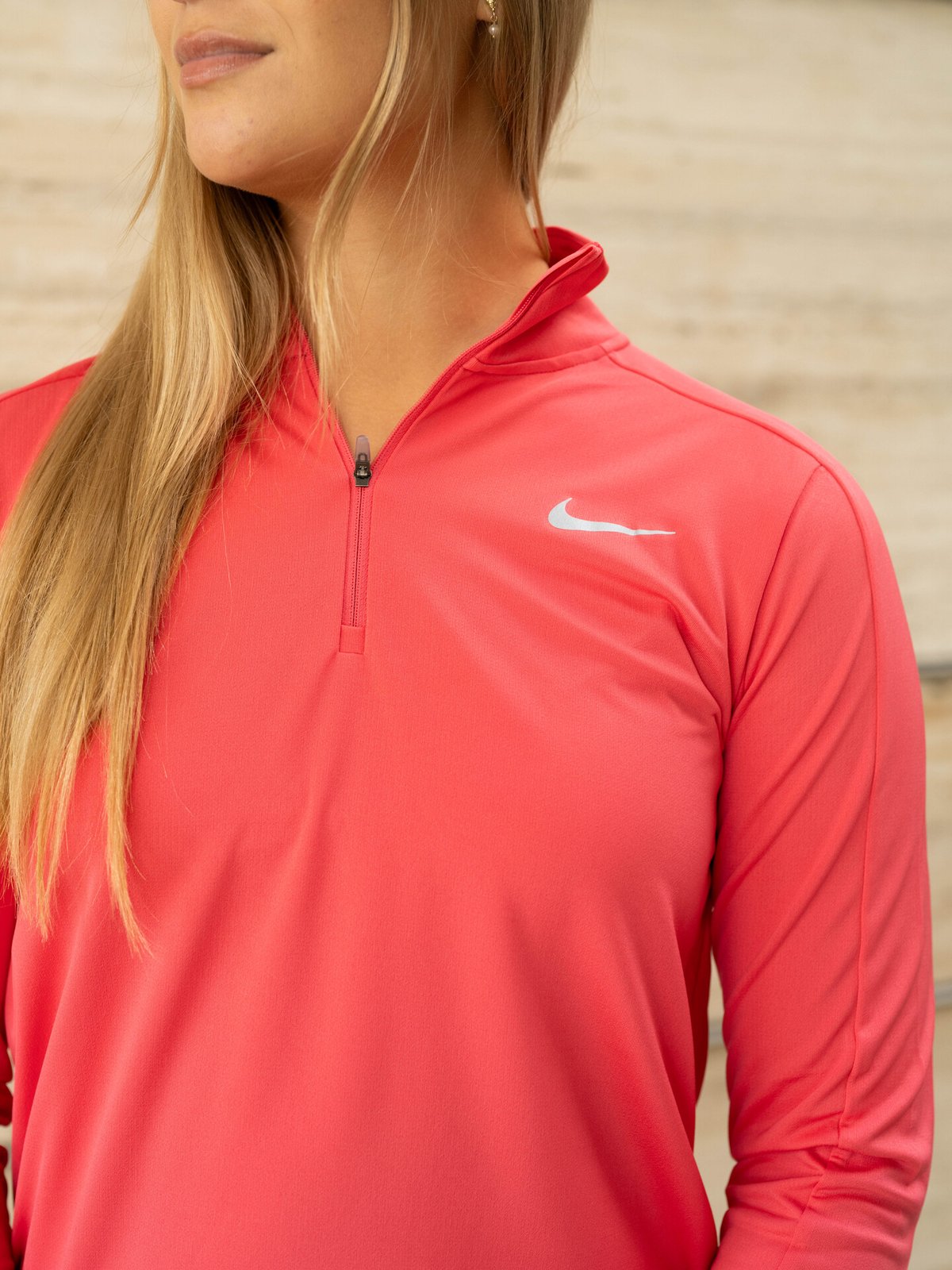 Nike Dri-Fit Pacer Half-Zip Aster pink/reflective silver