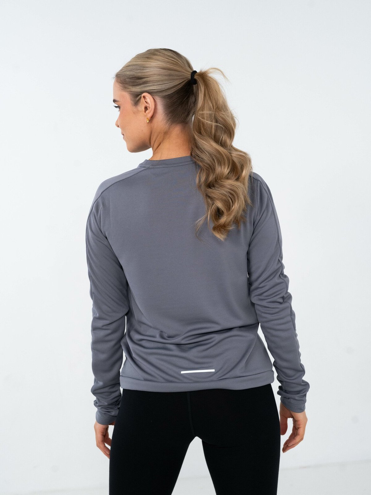 Nike Dri-Fit Pacer Crew Smoke Grey
