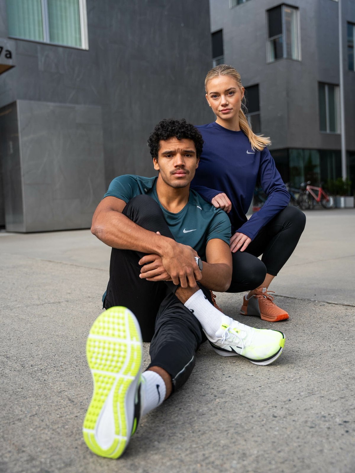 Nike Dri-Fit Pacer Crew Lilla