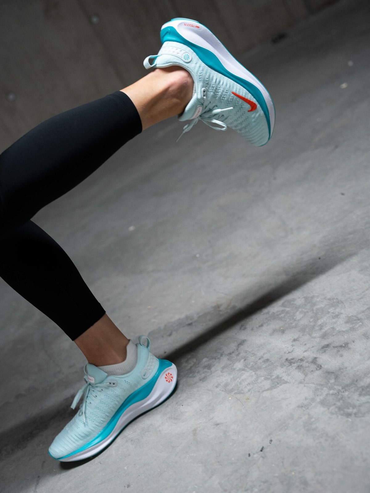 Nike React Infinity Run Flyknit 4 Grønn