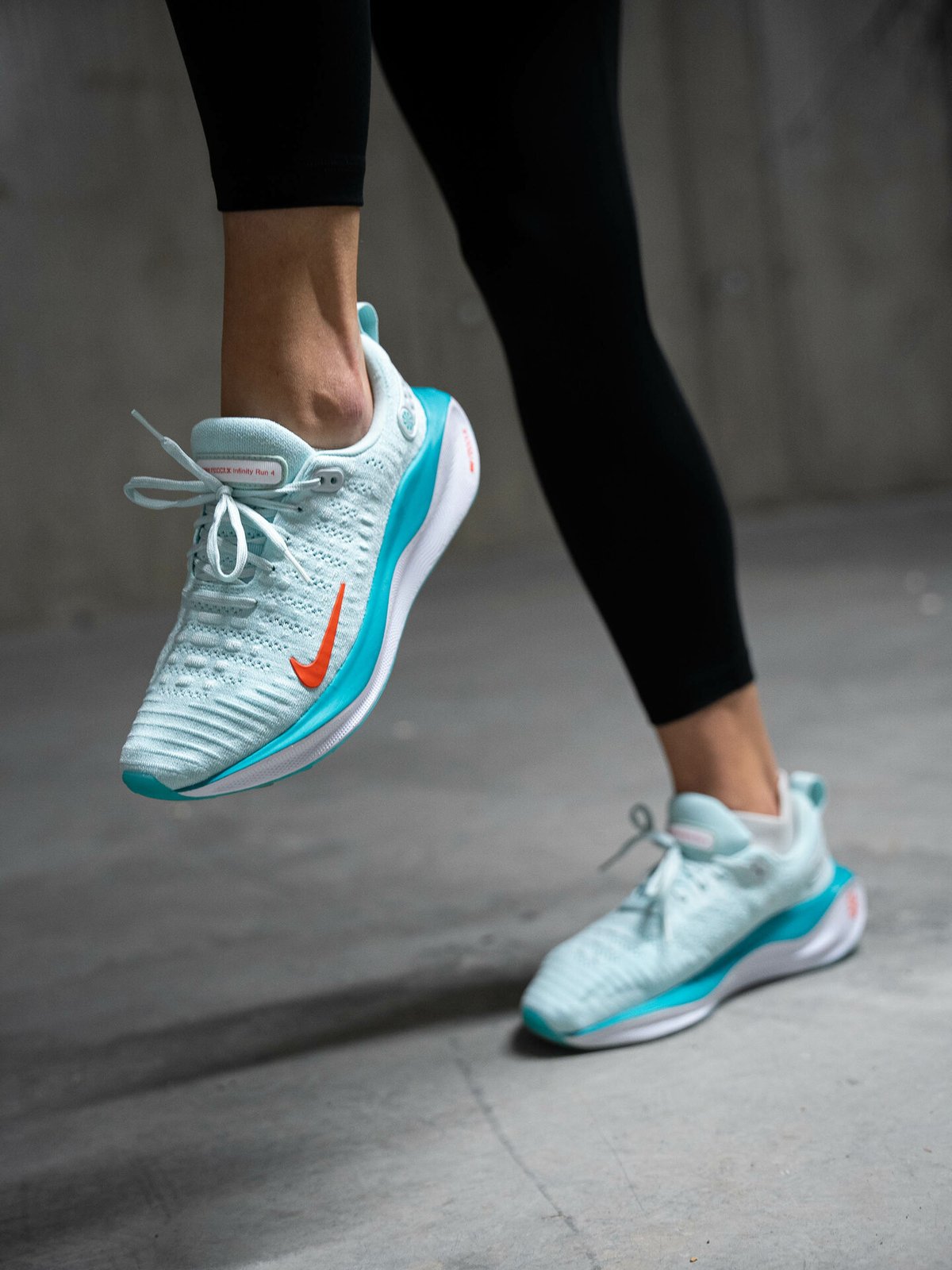 Nike React Infinity Run Flyknit 4 Grønn
