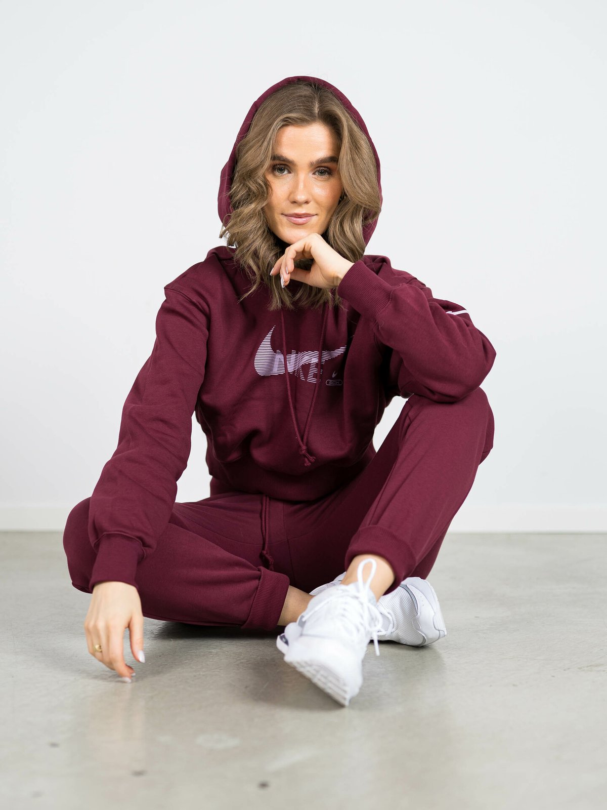 Nike Swoosh Sportswear Fleece Jogger Dark Beetroot/Doll