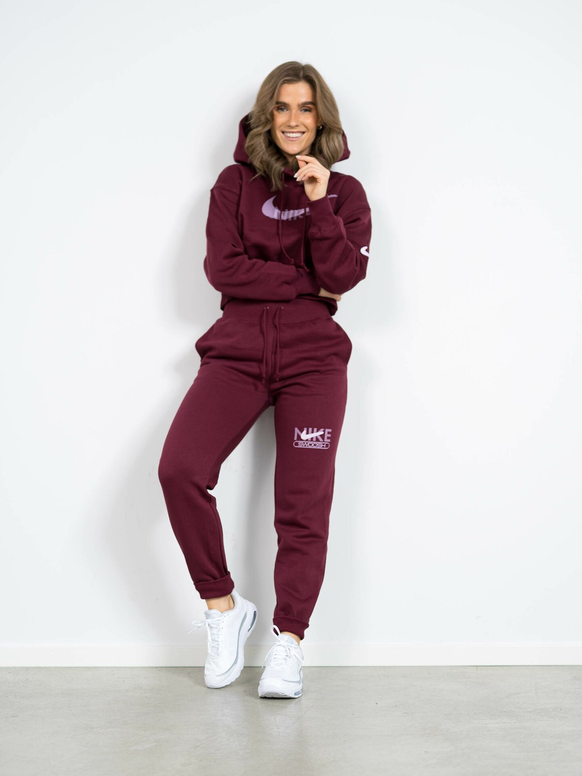Nike Swoosh Sportswear Fleece Jogger Dark Beetroot/Doll