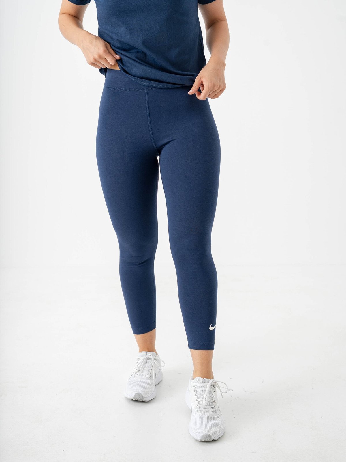 Nike Classic High-Rise 7/8 Tight Blå