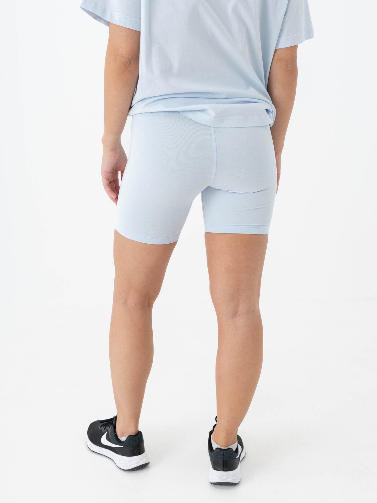 Nike Classic High-Rise 8" Shorts Blue Tint / Sail