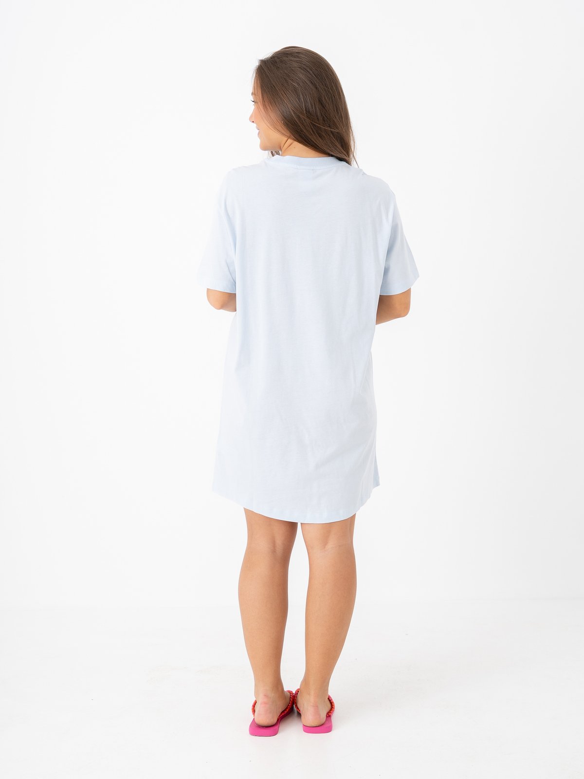 Nike Essential Short Sleeve Dress Tee Blue tint / sail