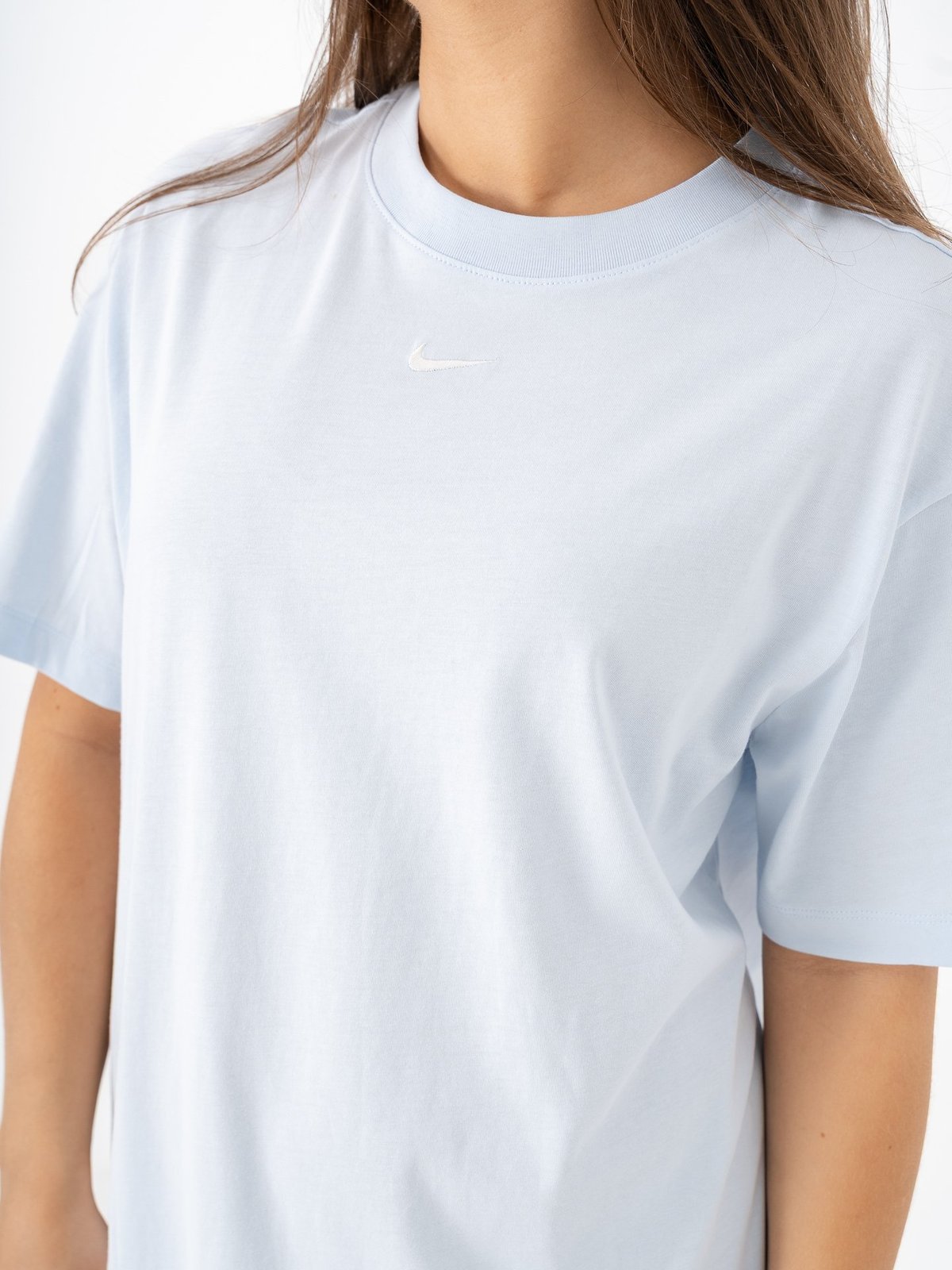Nike Essential Short Sleeve Dress Tee Blue tint / sail