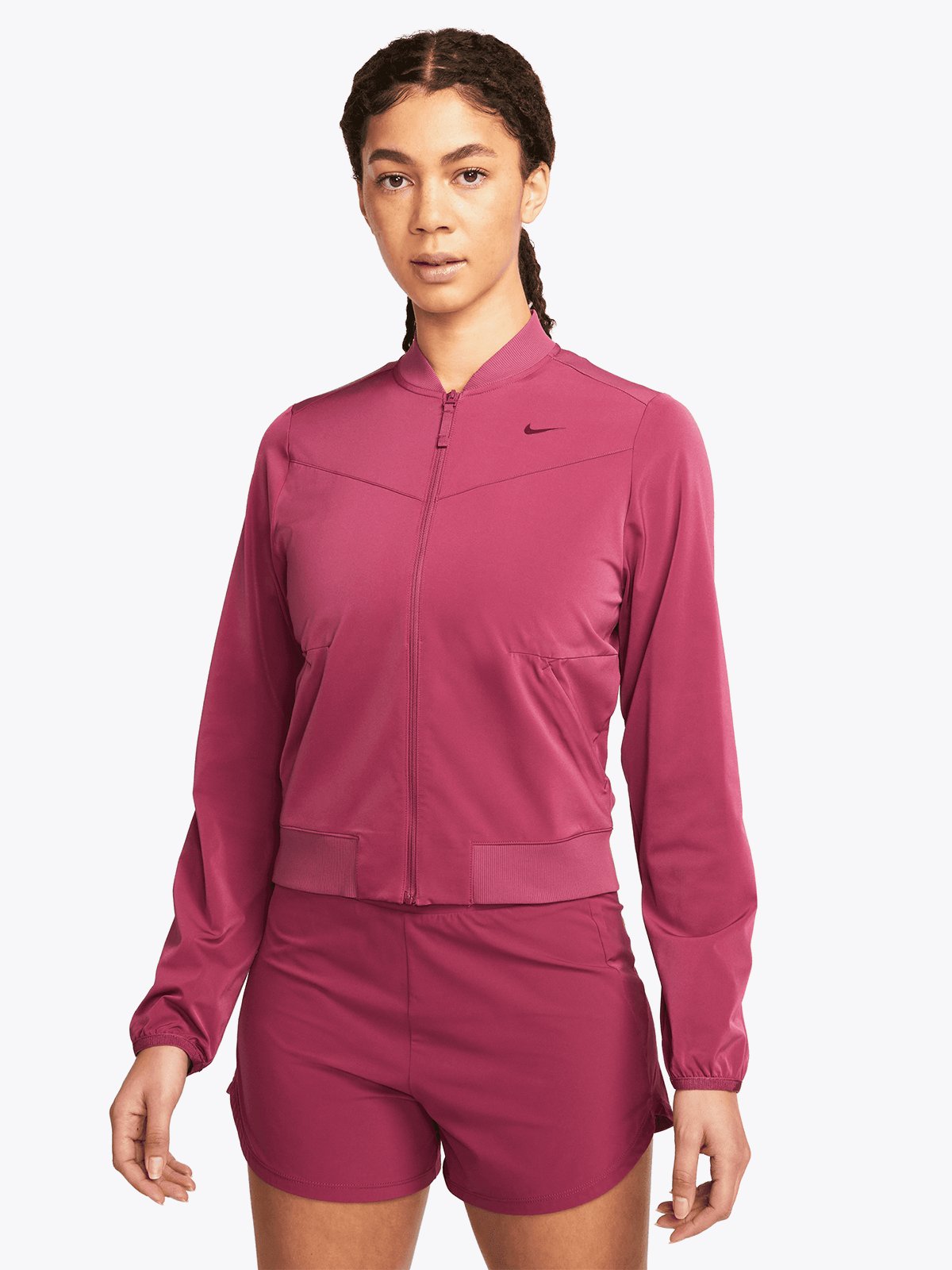 Nike Bliss Bomber Jacket Rosewood/Clear