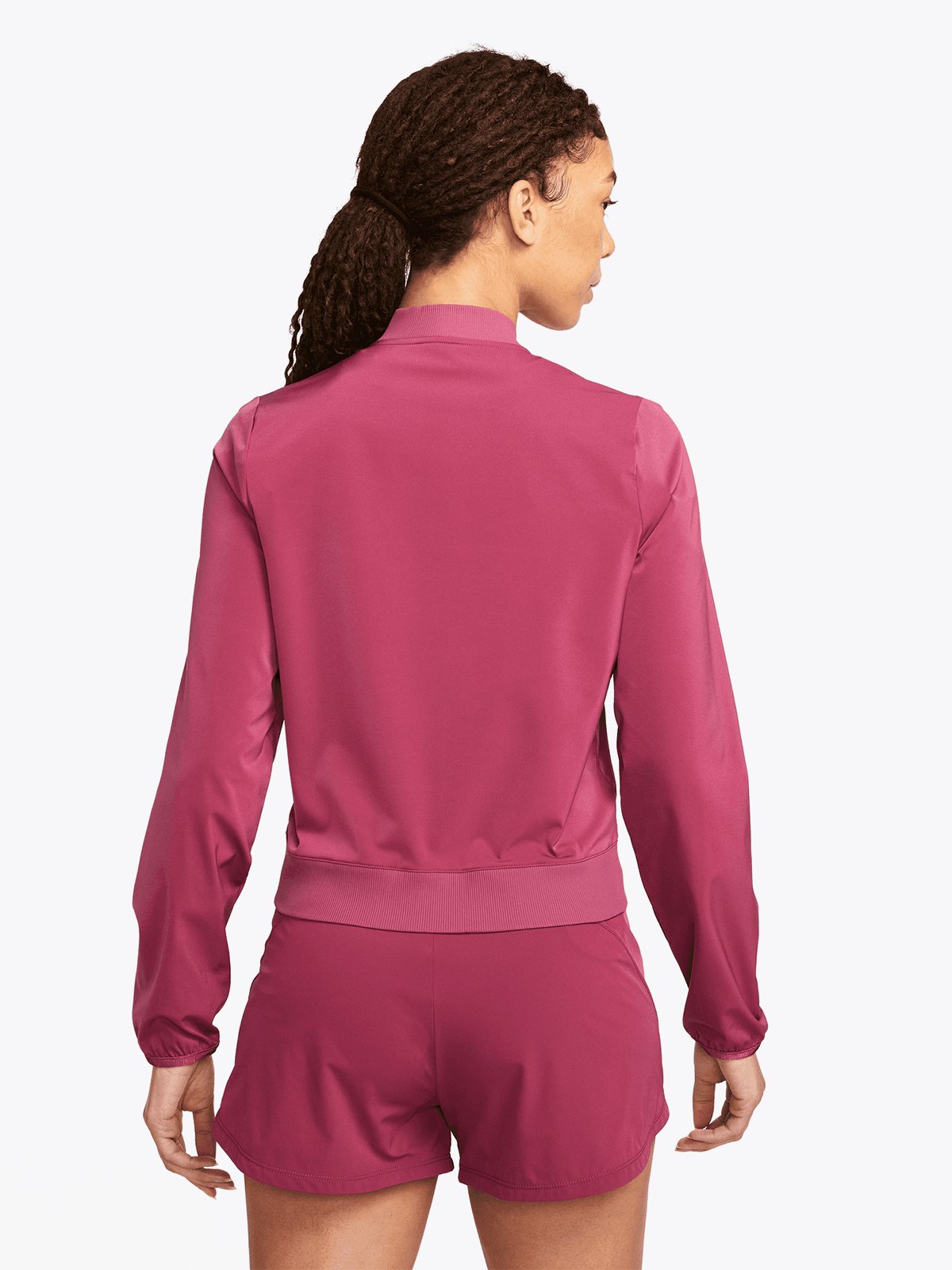 Nike Bliss Bomber Jacket Rosewood/Clear