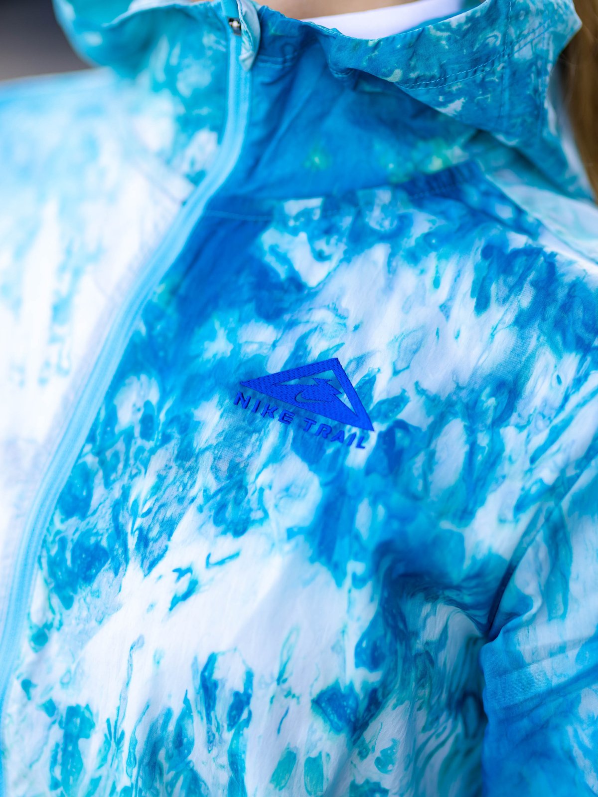 Nike Trail Jacket Football Grey / Baltic Blue / Hyper Royal