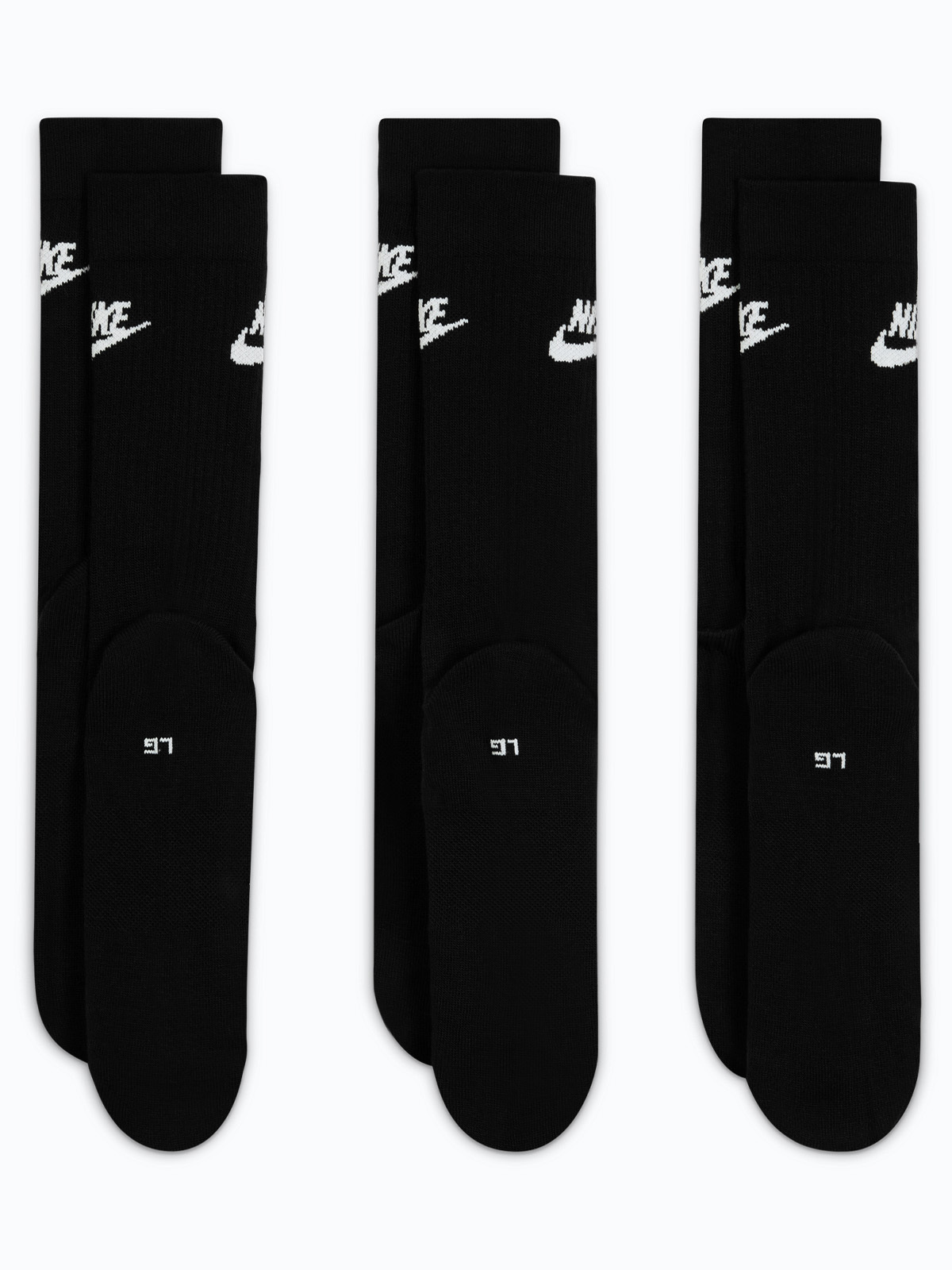 Nike Nike Sportswear Everyday Essential 3pk Black / White