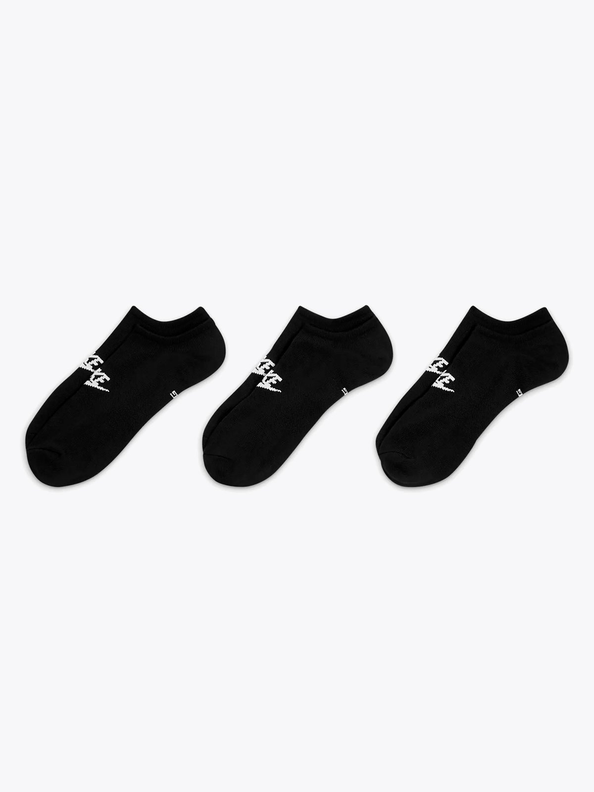 Nike Sportswear Essential Ankle Socks Black/White