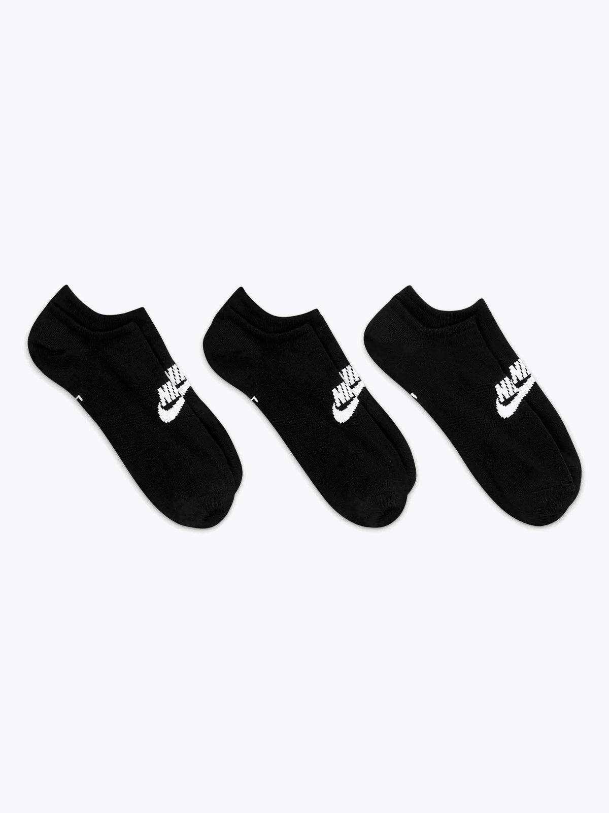 Nike Sportswear Essential Ankle Socks Black/White