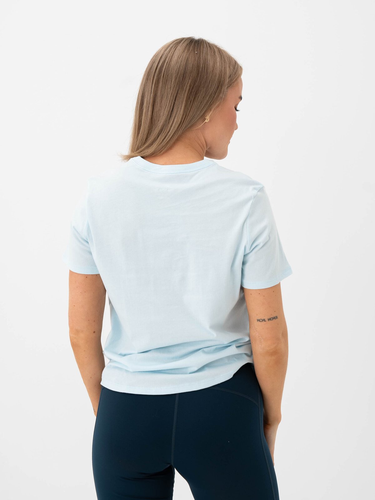 Nike Sportswear Club Tee Glacier Blue/White