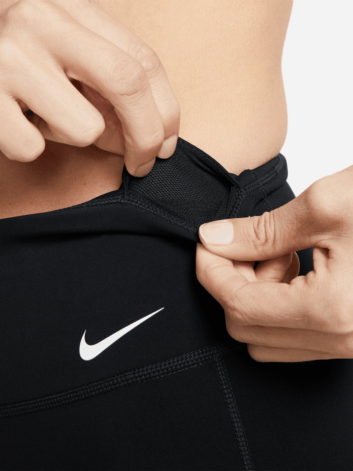 Nike One Dri-Fit Lpp MR 7" Shorts Sort