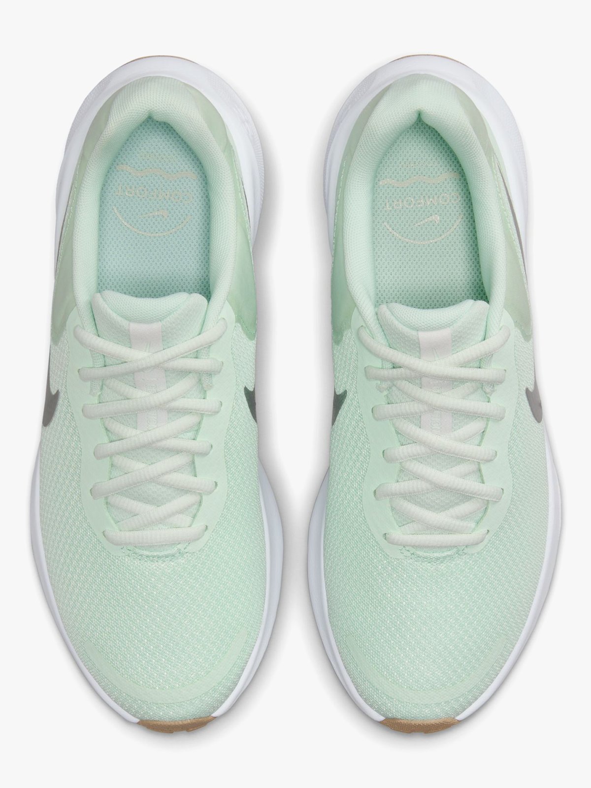 Nike Revolution 7 Barely Green/Hvit/Platinum