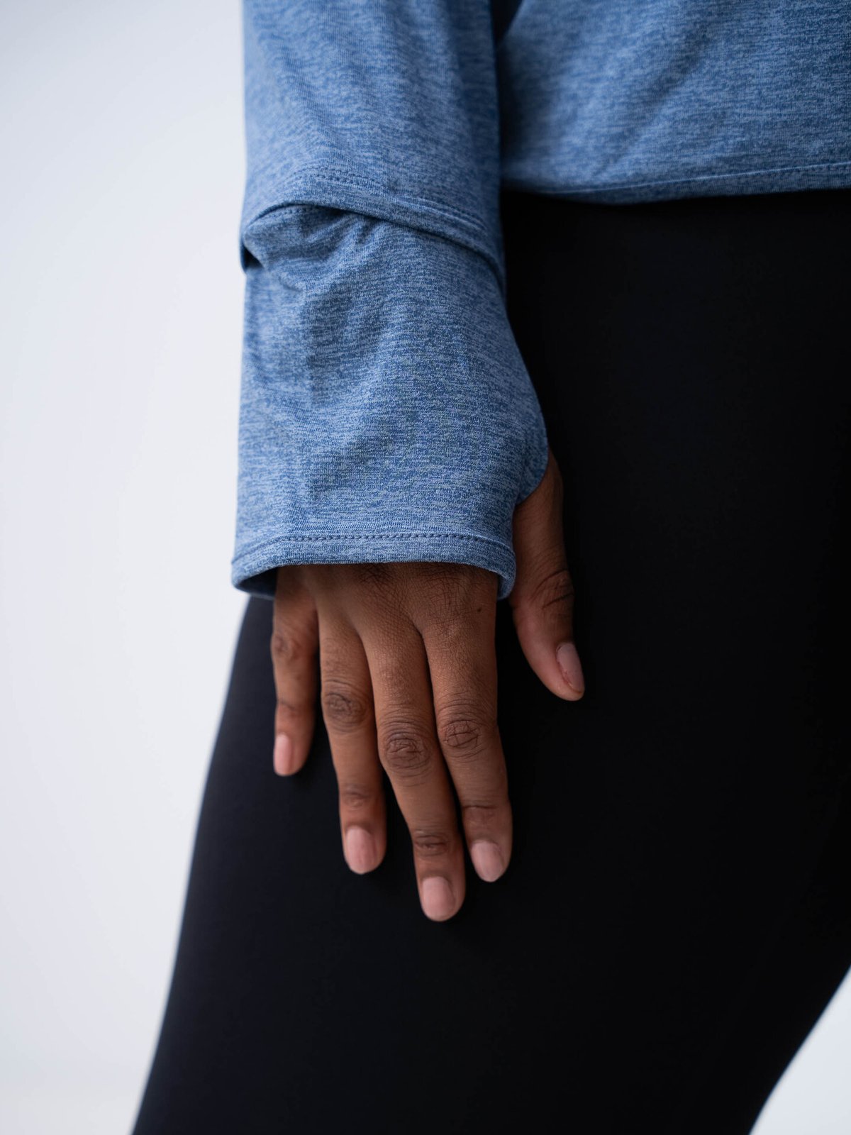 Nike Swift Element Dri-Fit UV Half-Zip Ashen Slate / Reflective Silver