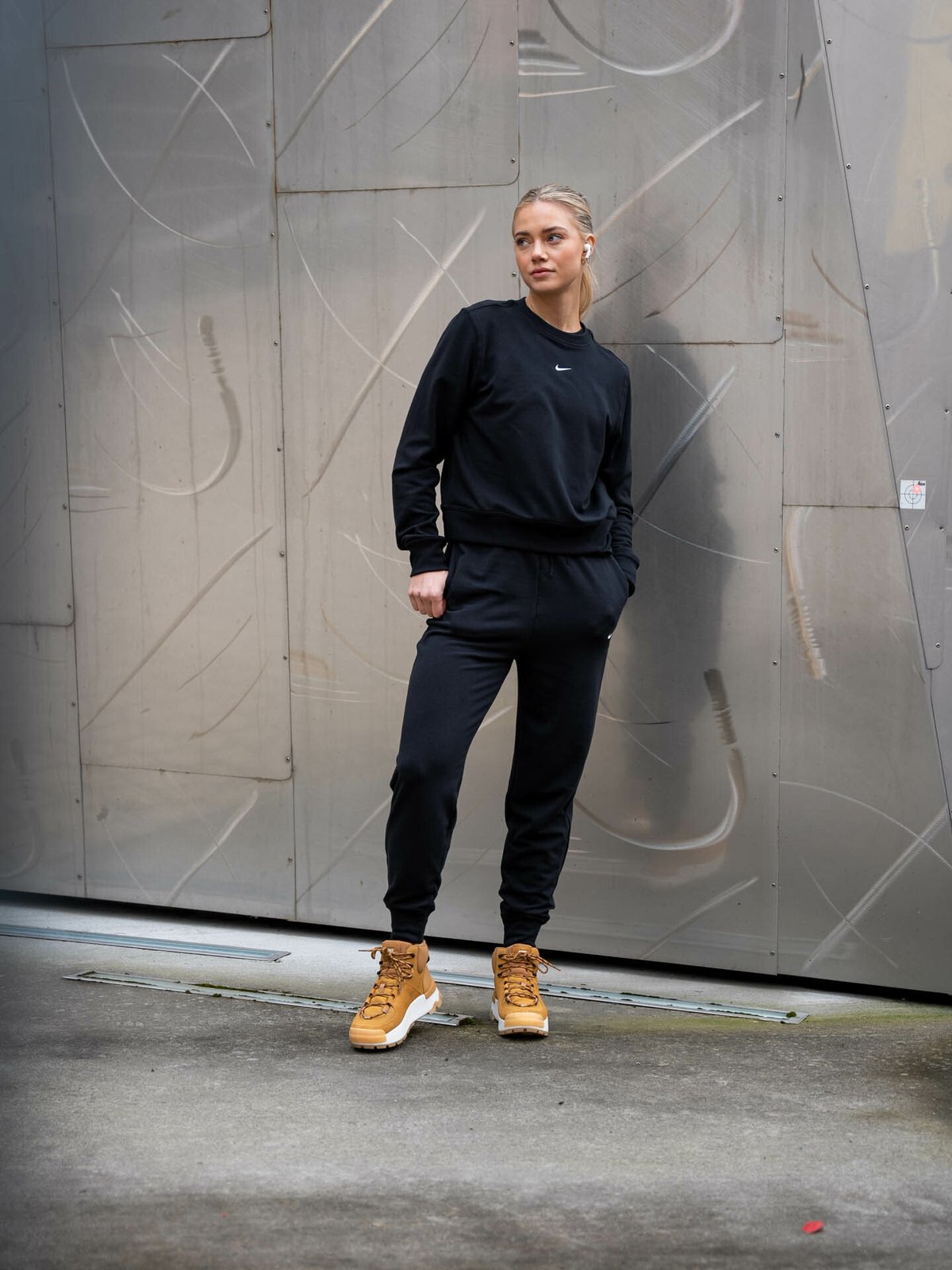 Nike One Dri-Fit Crew LBR Black