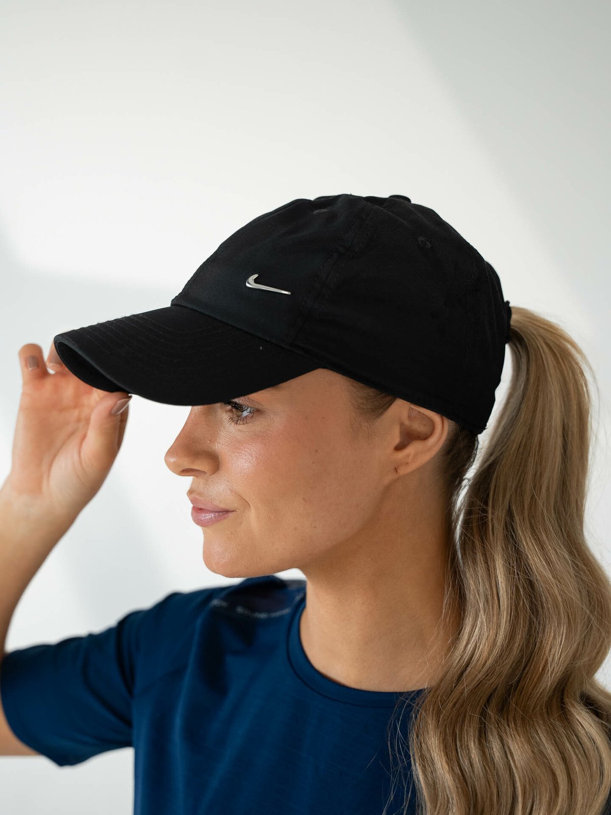 Nike Dri-Fit Club Cap Svart/Metallic Silver