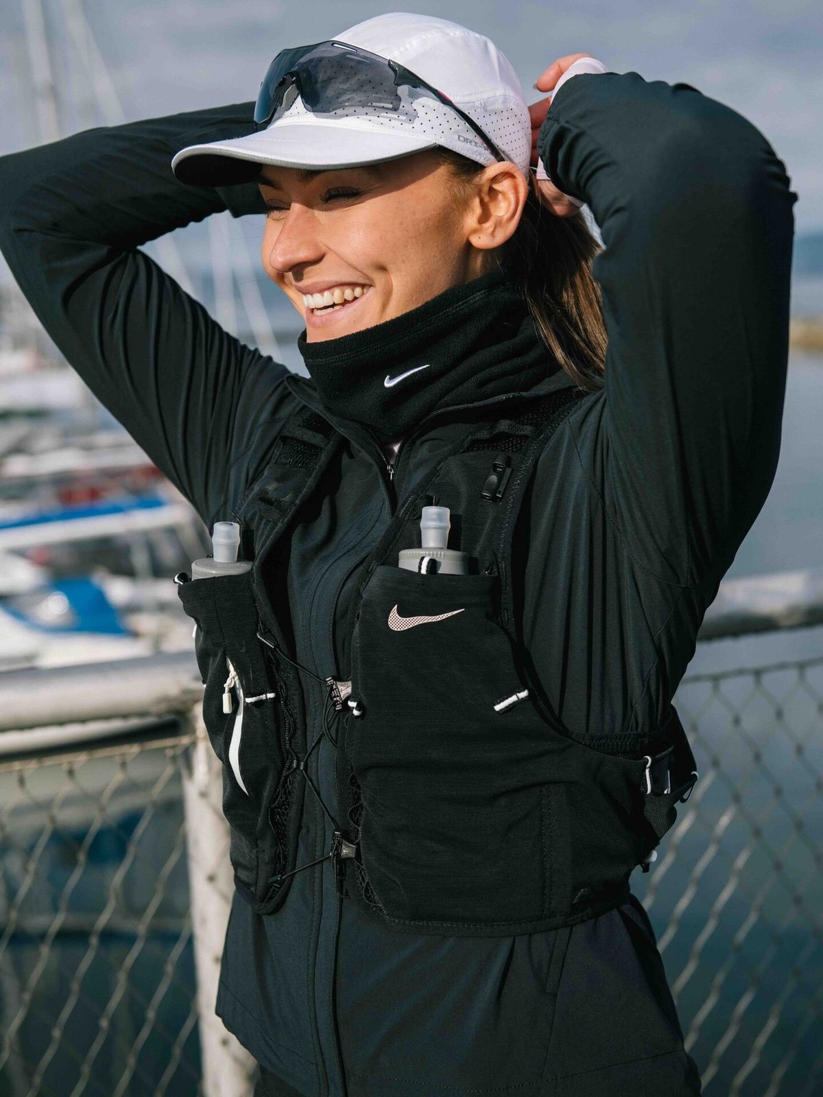 Nike Dri-Fit Fly Cap White / Reflective Silver