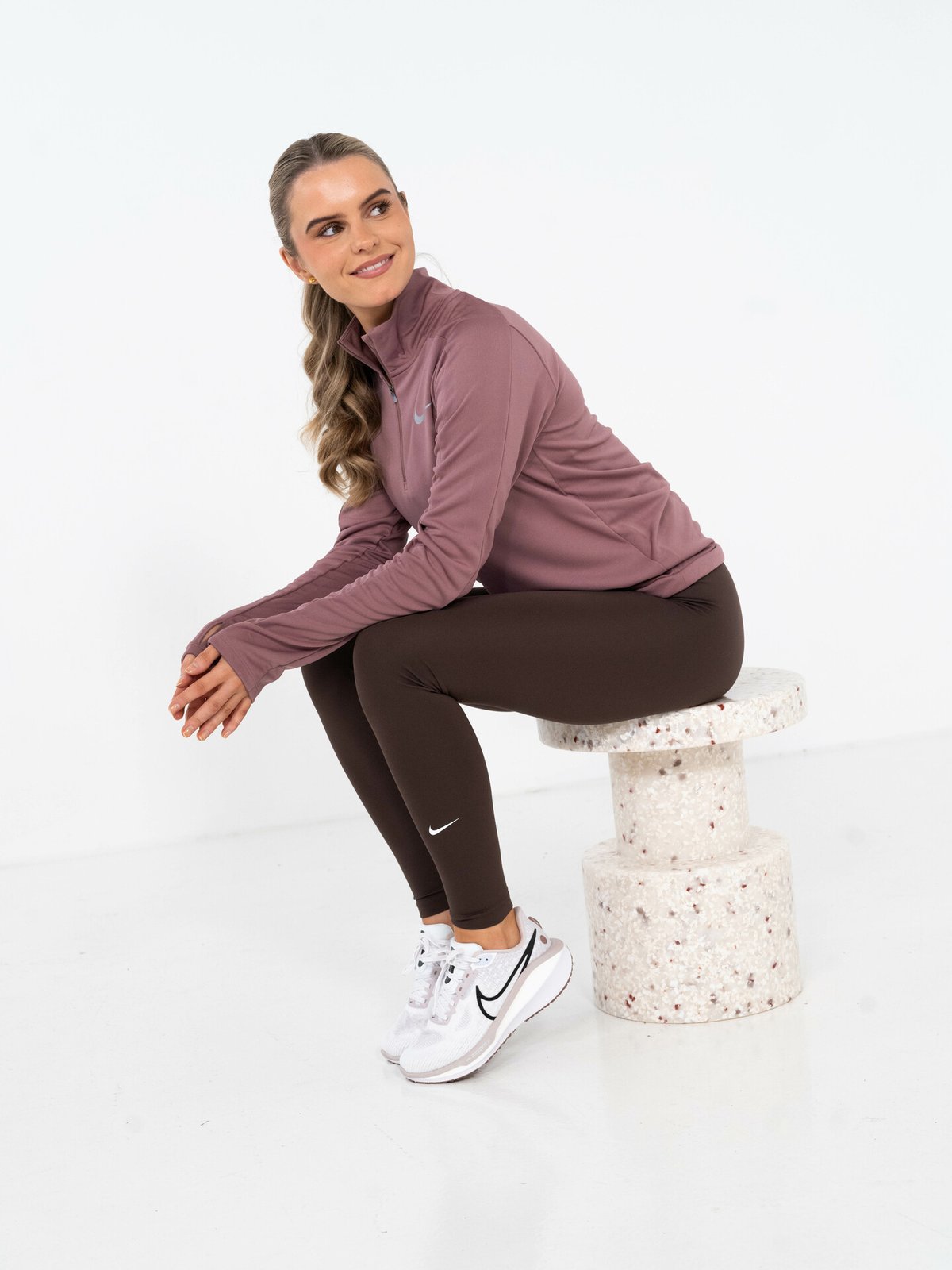 Nike Vomero 17 Violet/Hvit/Smokey Mauve/Svart