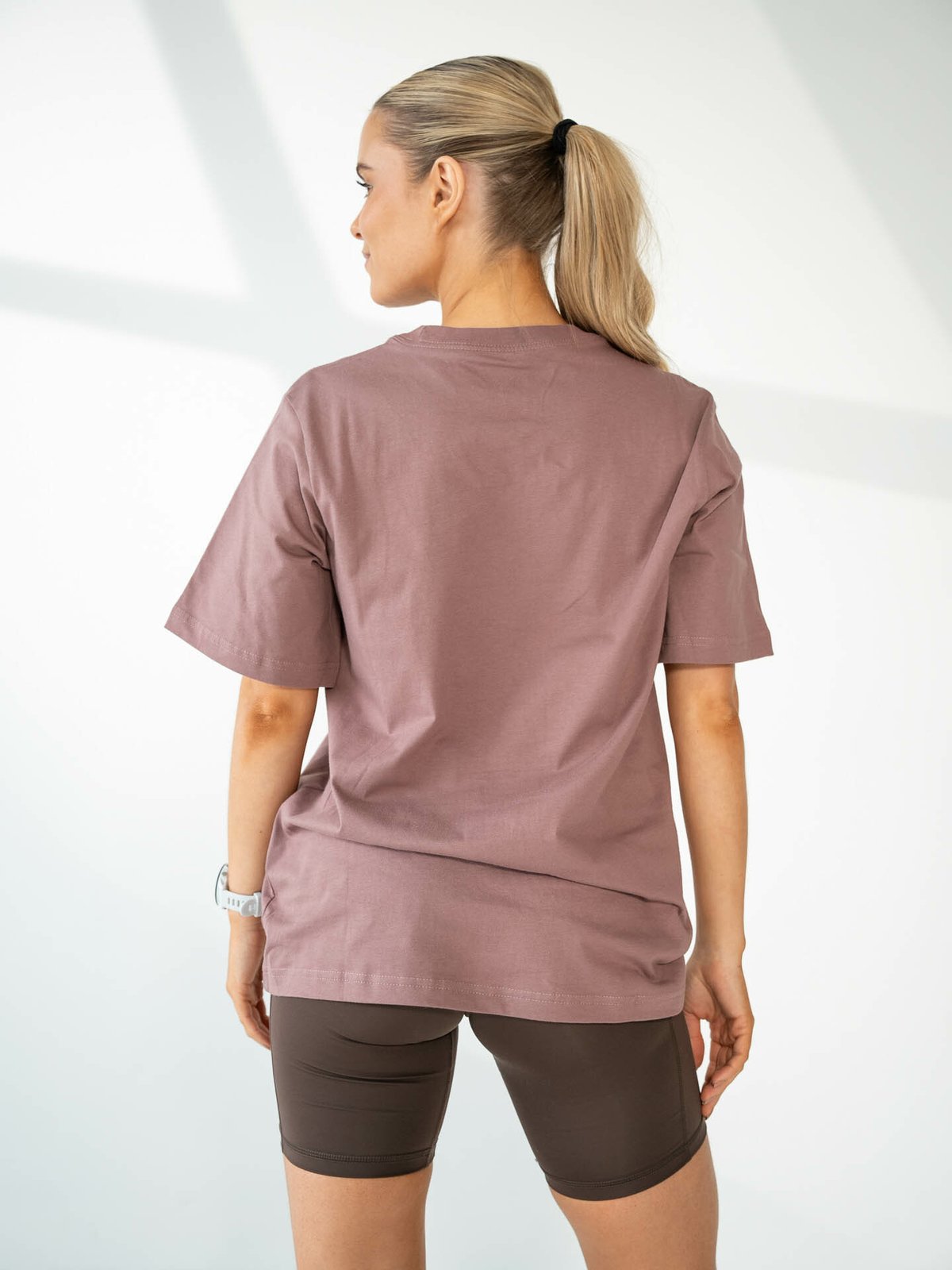 Nike Sportswear Essential LBR Tee Smokey mauve/ White