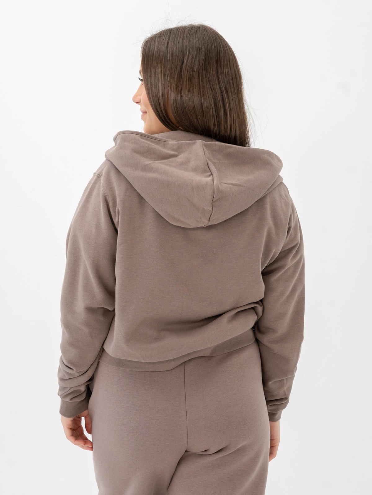 Nike Chill FT Full-Zip Hoodie Mink Brown