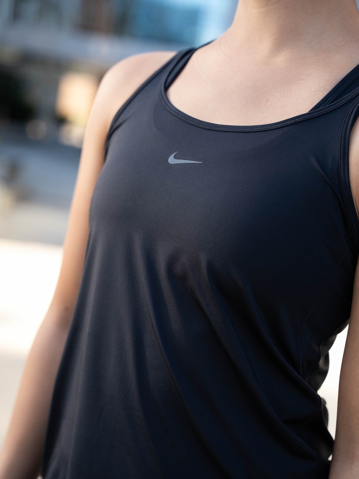 Nike One Classic Dri-Fit Strappy Tank Black