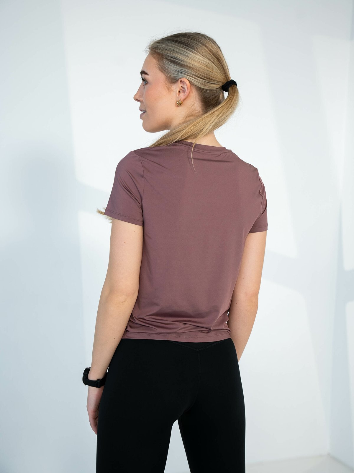 Nike One Classic Dri-Fit Short Sleeve Top Rosa